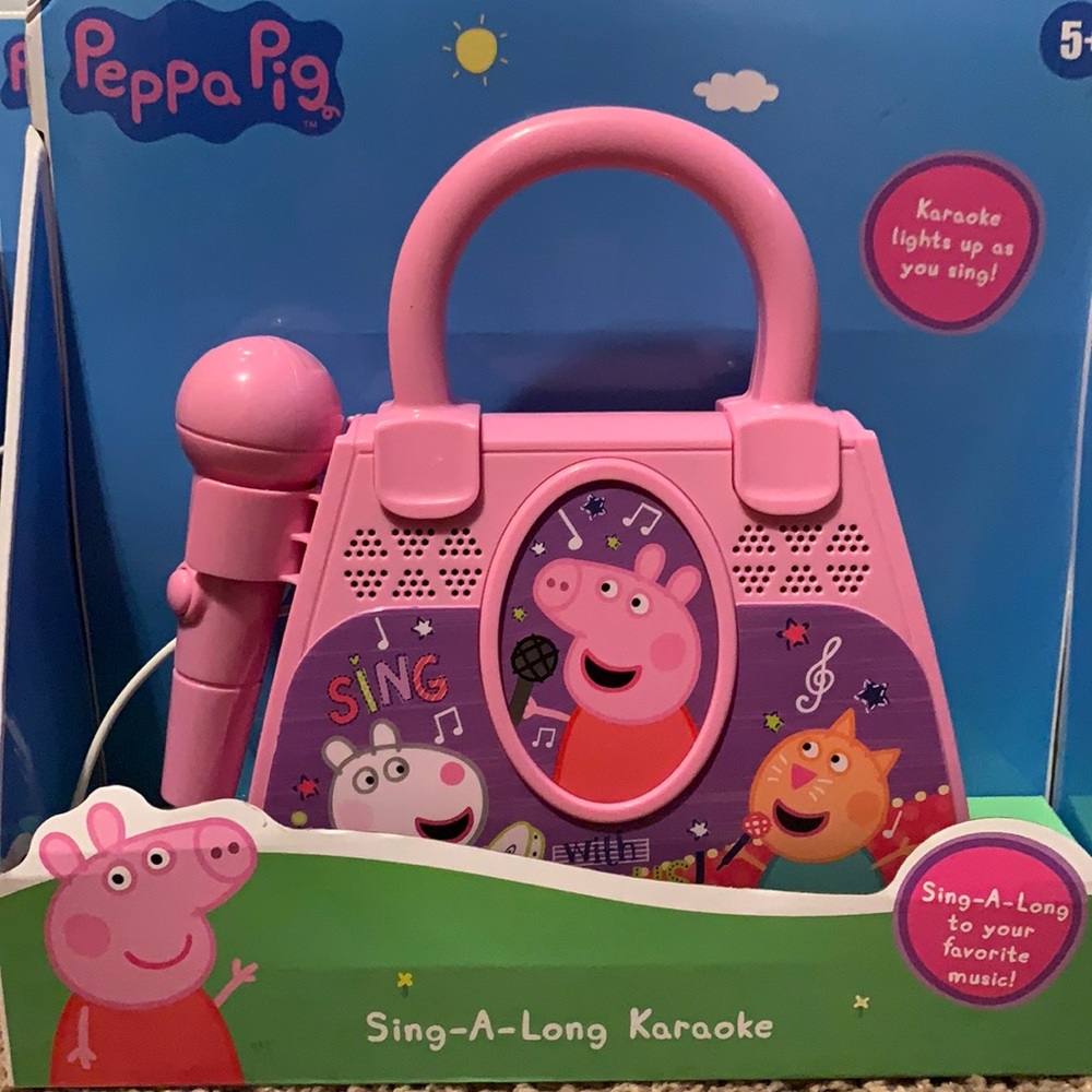 NIB Peppa Pig Sing-A-Long Karaoke